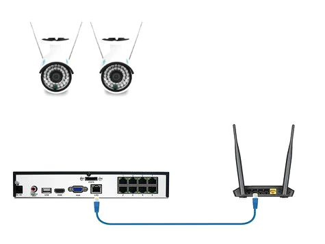 Reolink RLK8-410B2-W 4MP Draadloos Camerasysteem Zwart - Afbeelding 6