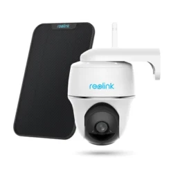 Reolink Argus PT + Zwart Solar Paneel