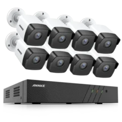 SUPER DEAL ANNKE ACS-8 N48-I51DL-8 5MP 8CH PoE Camerasysteem