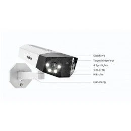 Reolink DUO PoE 4MP Buiten IP Camera PoE AI - Afbeelding 4