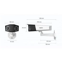 Reolink DUO PoE 4MP Buiten IP Camera PoE AI - Afbeelding 5