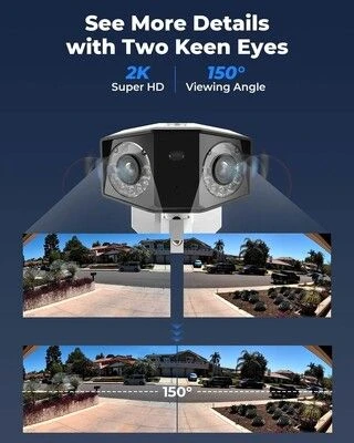 Reolink DUO PoE 4MP Buiten IP Camera PoE AI - Afbeelding 9