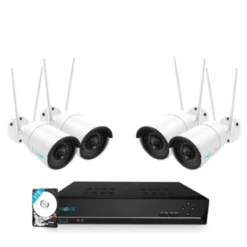 Reolink RLK16-410B4-W 4MP Draadloos Camerasysteem Wit