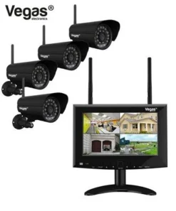 Vegas DSC-5010B HD Draadloos Cameraset Met Beeldscherm