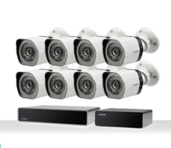 Zmodo ZS-2NL8-W Full HD 1080p SPoE Camerasysteem Wit