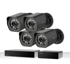 Zmodo ZS-2NL4-B Full HD 1080p SPoE Camerasysteem Zwart