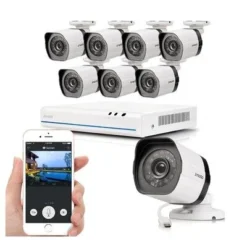 Zmodo ZS-1NL8-W SPoE HD Camerasysteem Wit