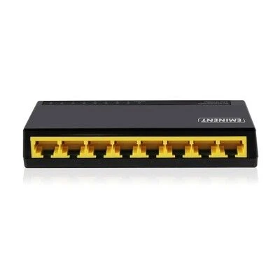 Eminent EM4408 8 Poorts Mini Netwerk Switch 10/100Mbps - Afbeelding 2