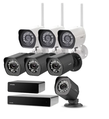 Zmodo ZS-2NL4-B Zwart Wired-Wireless Combi 1TB 3-Pack