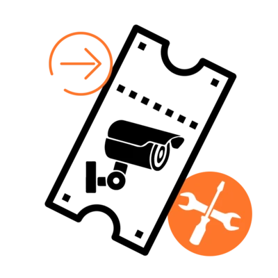 Installatievoucher WiFi/PoE Buitencamera